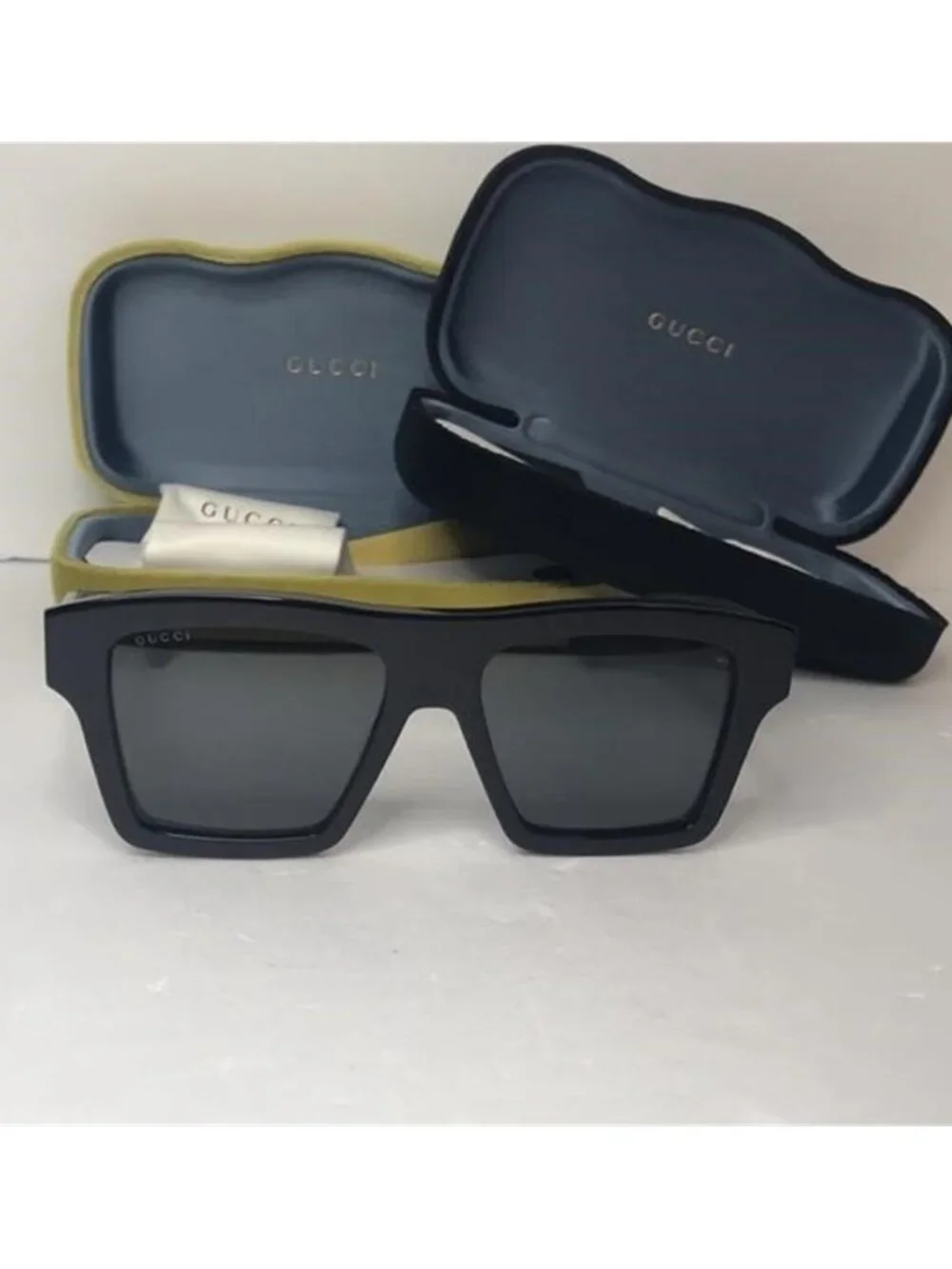 Authentic New Gucci GG0962S 009 Flattop Sunglasses